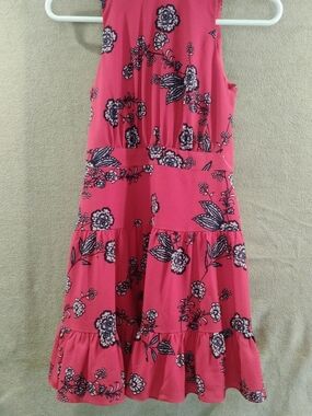 Eliza J Pink Floral Tiered Sundress